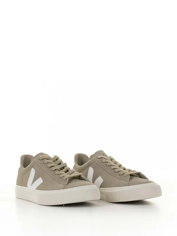 Veja Men's Beige Campo Suede Sneaker