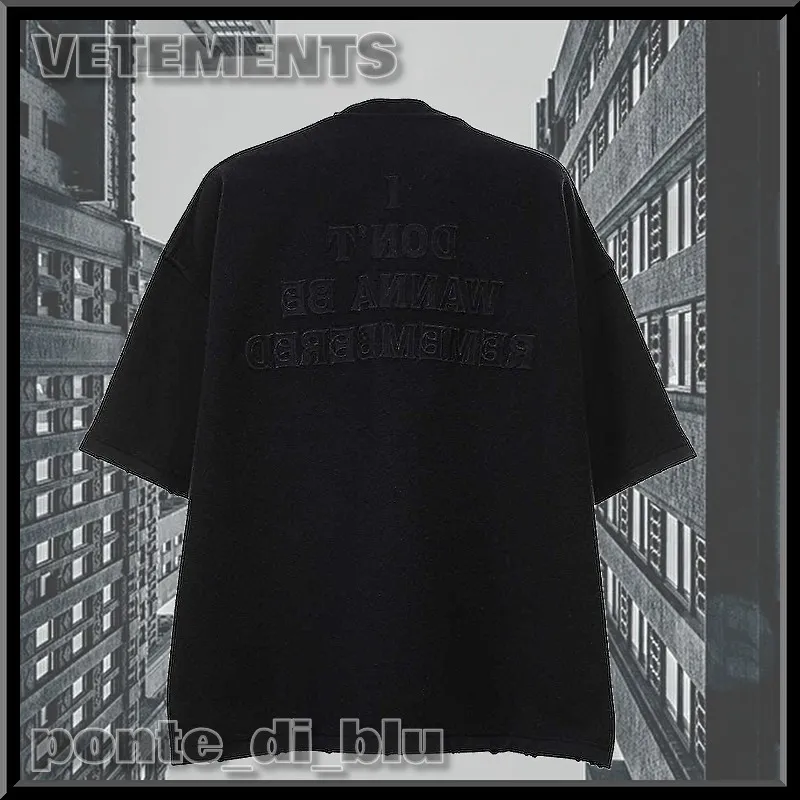 VETEMENTS  |Crew Neck Pullovers Unisex Street Style Plain Cotton