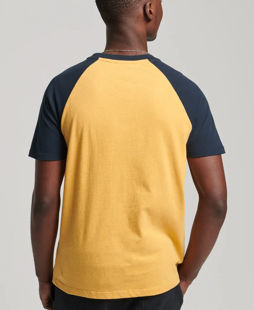 Vintage Baseball T-shirt | Ochre Marle/Eclipse Navy