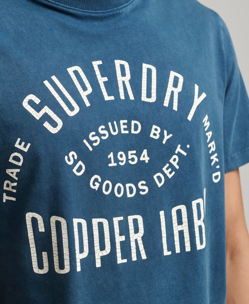 Vintage Copper Label T Shirt | Blue Bottle