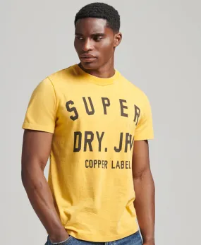 Vintage Copper Label T Shirt | Pigment Yellow