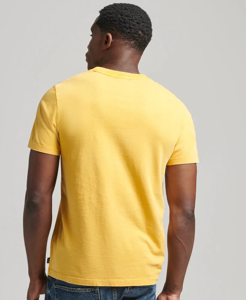 Vintage Copper Label T Shirt | Pigment Yellow