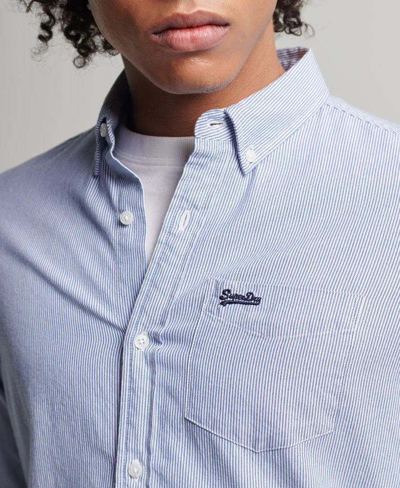 Vintage Oxford Shirt | Royal Ticking Stripe