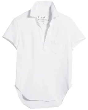 White Charlotte Polo