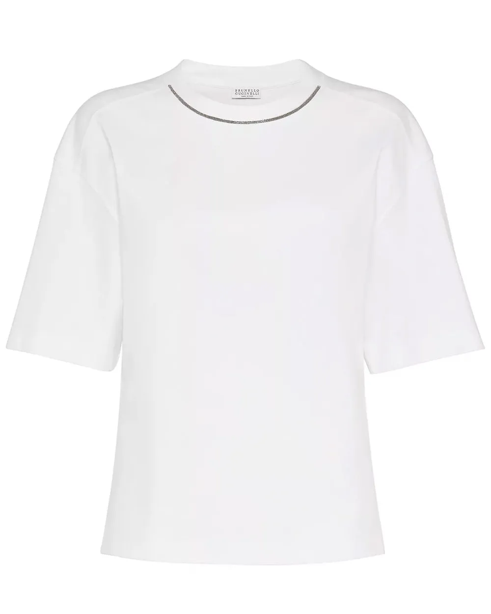 White Monili Crewneck T-Shirt