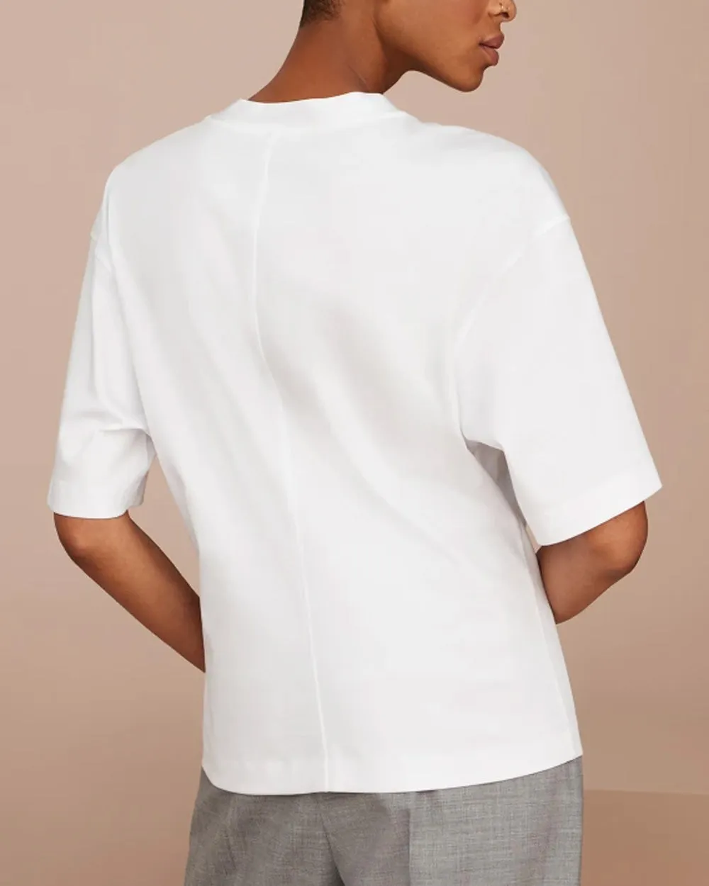 White Monili Crewneck T-Shirt