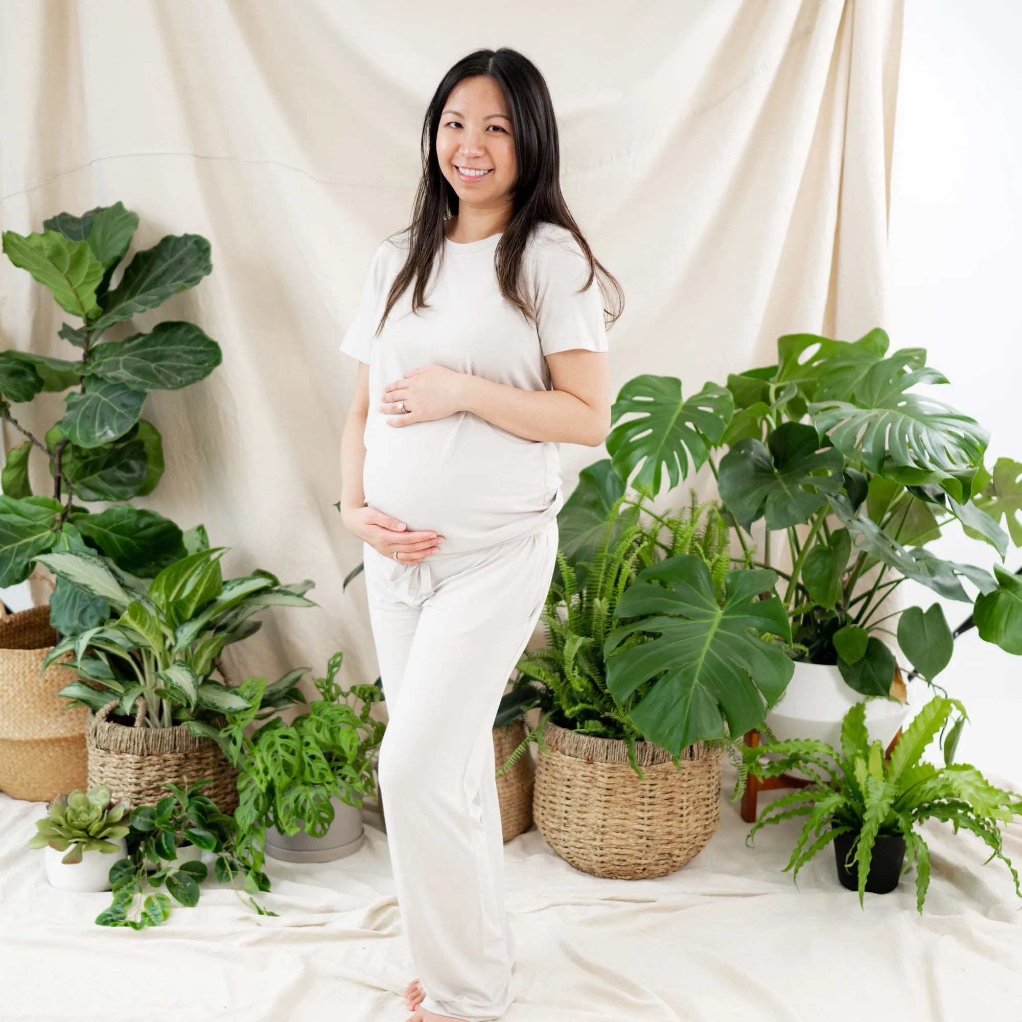 Women's Lounge Pants in Oat