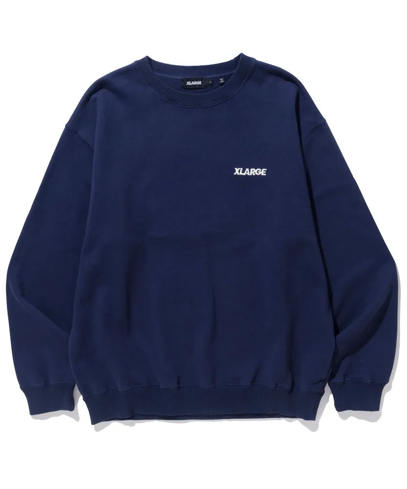 X-Large  |Crew Neck Pullovers Unisex Sweat Street Style Long Sleeves