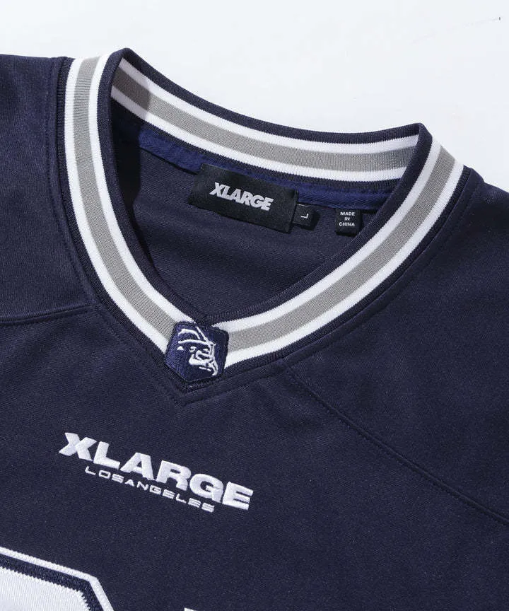 X-Large  |Pullovers Unisex Street Style V-Neck Plain Cotton