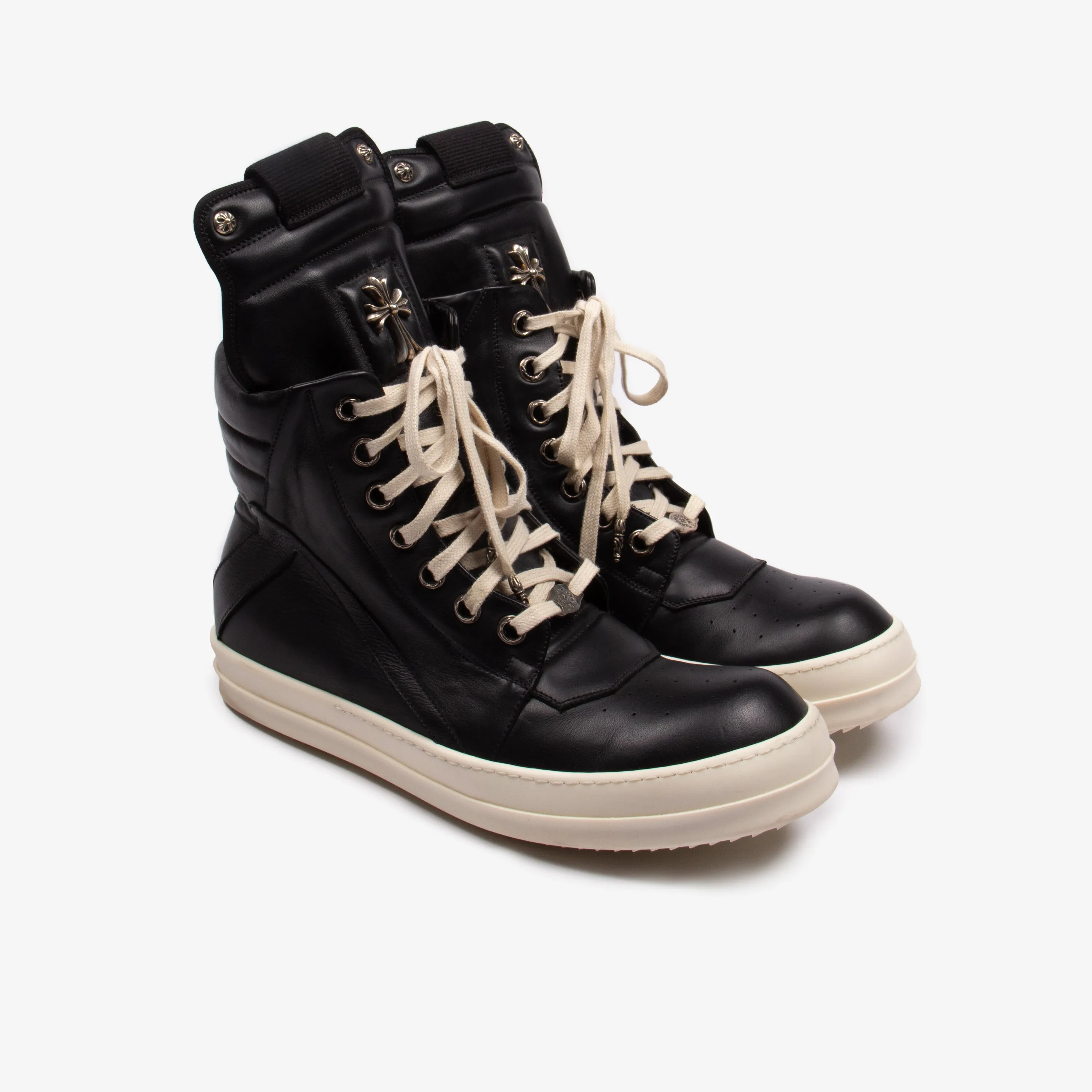 x RICK OWENS GEOBASKET SNEAKER