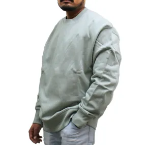 Y-3  |Crew Neck Pullovers Long Sleeves Plain Cotton Oversized