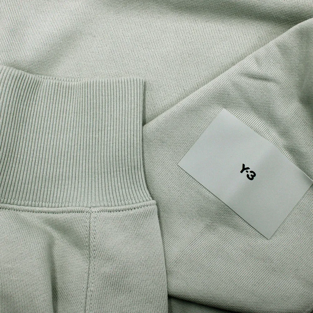 Y-3  |Crew Neck Pullovers Long Sleeves Plain Cotton Oversized