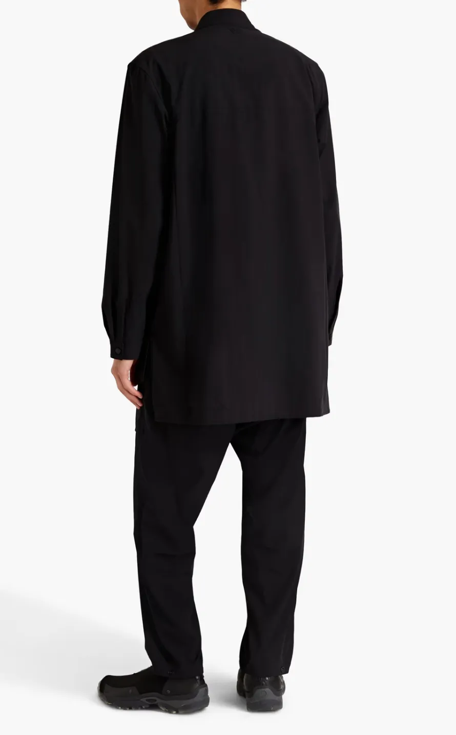 Y-3  |Nylon Long Sleeves Plain Designers Shirts