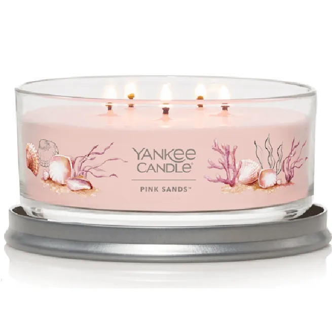 Yankee Candle Signature 5 Wick Tumbler Pink Sands