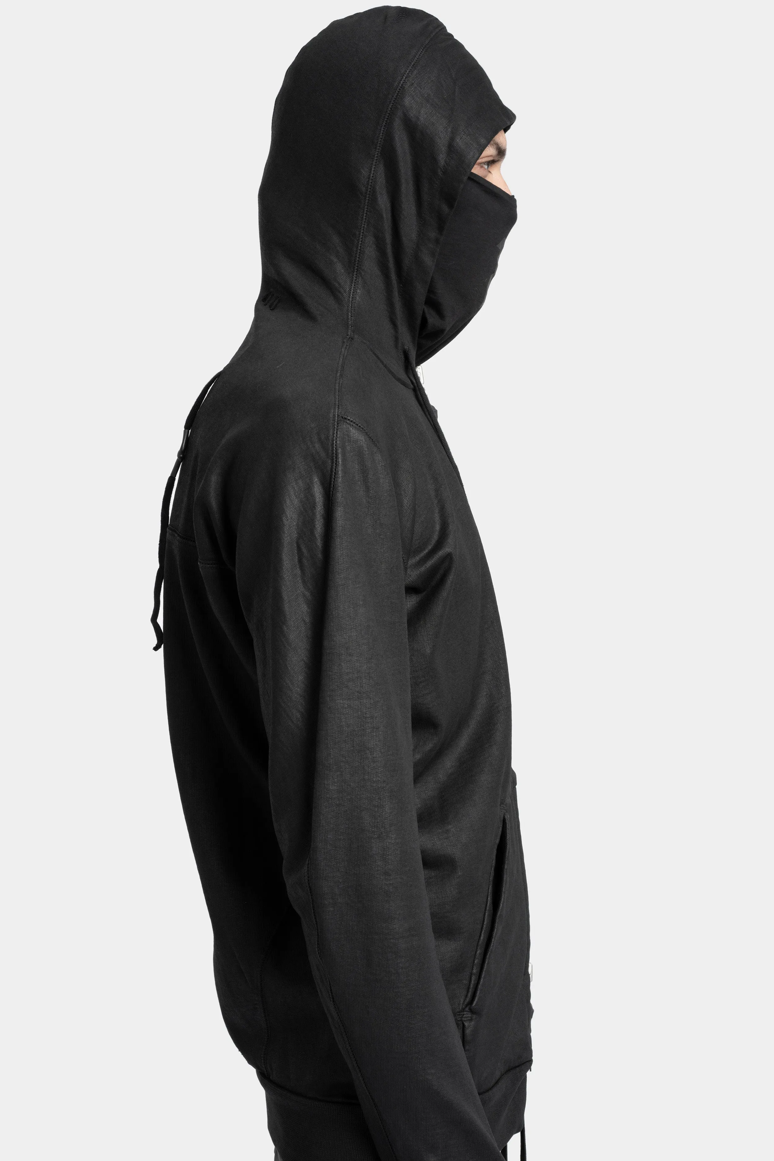 Z2B - Hooded zip up sweater, Coated